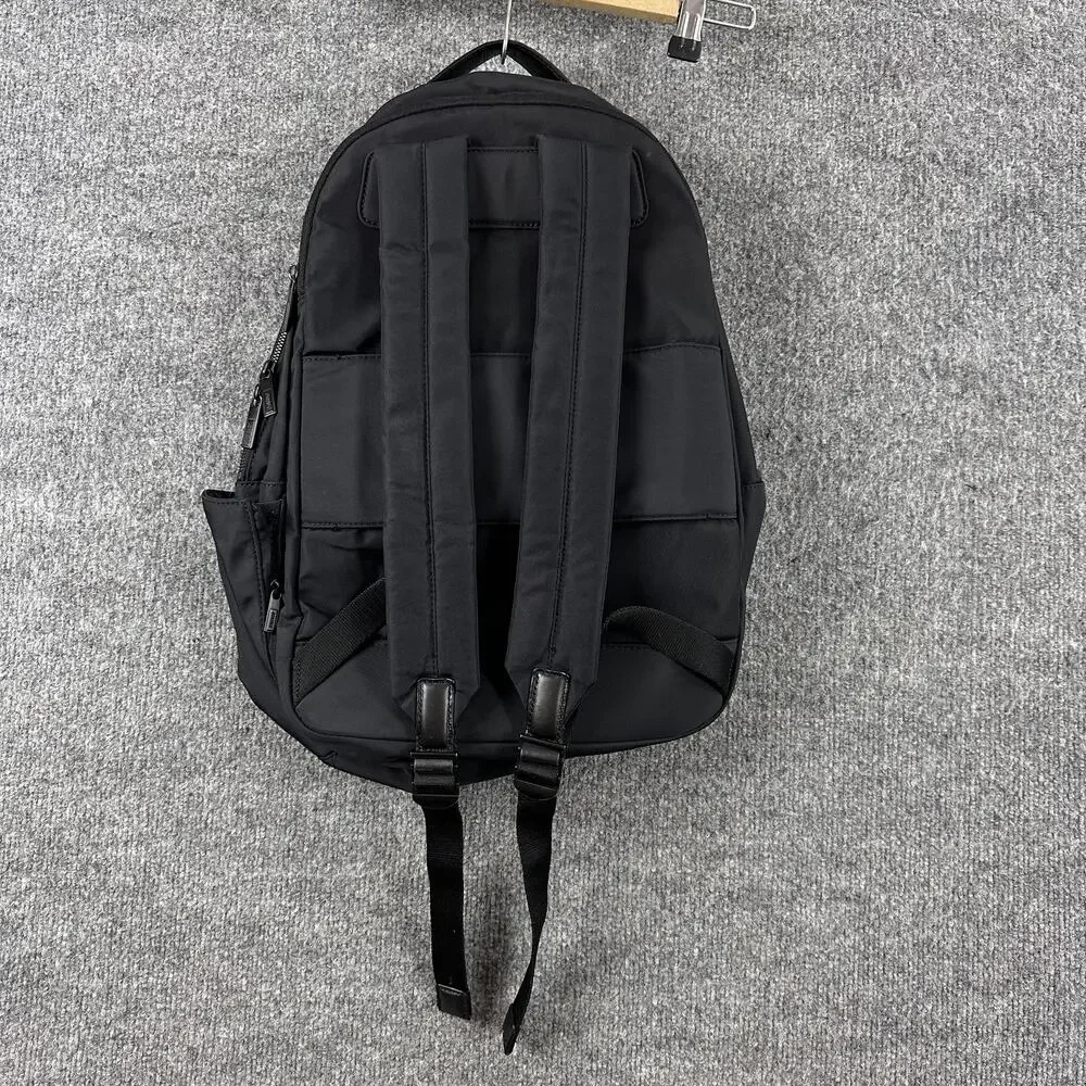 Away Daypack Minimalist Nylon Laptop Travel Backpack Black Work Office College